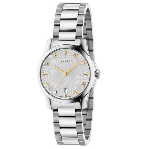 gucci silver watch beaverbrooks|Gucci Watches & Jewelry .